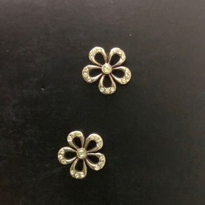 Brighton Flower with Stones Earrings